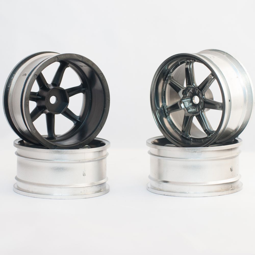 Work 7 спиц. диски спицы хром. литье золотые спицы. колесо 7 спиц. диски зеленого цвета.