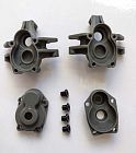 Wheel axel mounting
