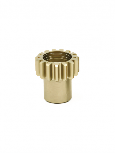 Шестерня алюминиевая Pinion gear 15T M0.5 для вала 2mm фото 6