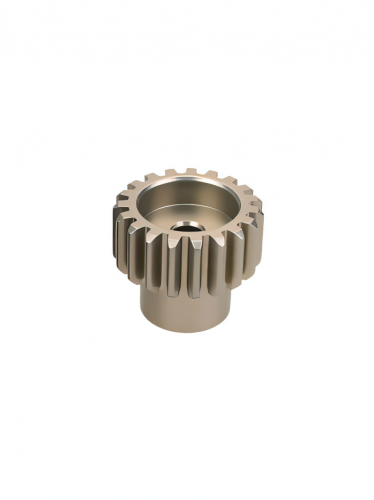 Шестерня алюминиевая Pinion gear 19T 32P для вала 3.17mm фото 3