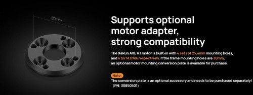 Xerun AXE 4274 R3 1700KV бесколлекторный сенсорный мотор для краулеров масштаба 1/10 фото 4
