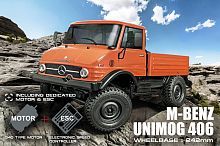 Трофи модель CFX от MST (Max Speed Technology) 1/10 4WD набор для сборки с кузовом M-BENZ Unimog 406, регулятором и мотором