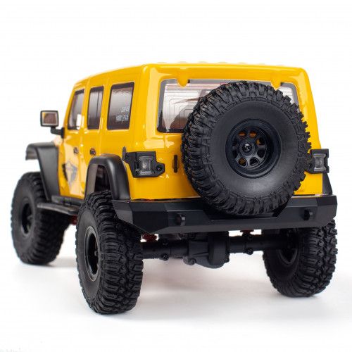 Краулер радиоуправляемый HobbyPlus CR18 Kratos (Yellow) 1/18 RTR фото 6