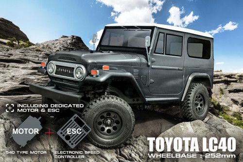 Трофи модель CFX от MST (Max Speed Technology) 1/10 4WD набор для сборки с кузовом Toyota LC40, регулятором и мотором