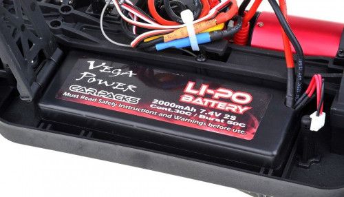 Монстр 1/10 4WD Электро Iron Track Bowie Brushless RTR, Влагозащита фото 7