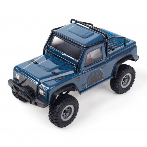 Краулер радиоуправляемый HobbyPlus CR24 Defender pickup (Blue) 1/24 RTR фото 14