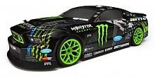 Дрифт 1/10 - RTR E10 FORD MUSTANG VAUGHN GITTIN JR./MONSTER ENERGY (Влагозащита, полный компл)