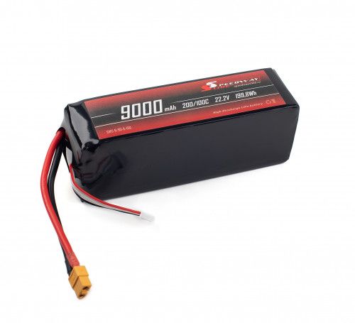 Аккумулятор Speedway Slide Li-Po soft case 6S 22.2v 9000mAh 100C XT60 фото 2