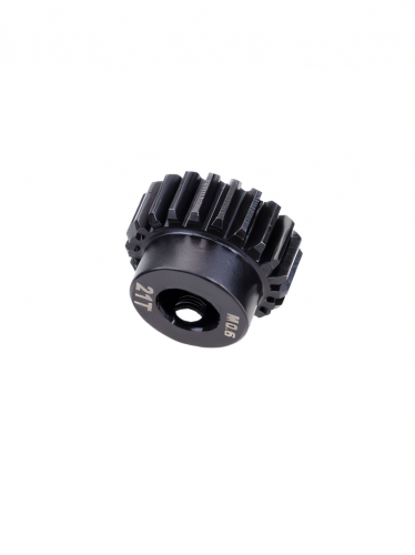 Шестерня стальная Pinion gear 21T M0.6 для вала 5mm фото 3