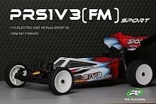 1/10 Багги 2WD от PR Racing S1V3 (FM) Sport комплектация KIT (Gear Diff Version) с кузовом