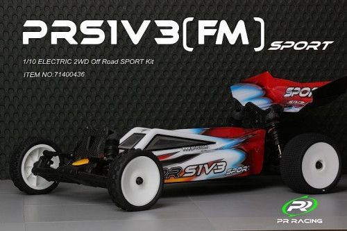 1/10 Багги 2WD от PR Racing S1V3 (FM) Sport комплектация KIT (Gear Diff Version) с кузовом