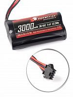 Аккумулятор Speedway Slide 70x37x19mm Li-Ion 3000mAh 2S 7.4V 30C softcase SM-4P