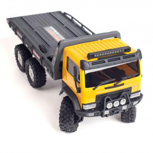 Краулер радиоуправляемый HobbyPlus CR18P Flat Bed 6X6 (Yellow) 1/18 RTR фото 12