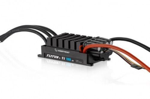 Бесколлекторный регулятор FlyFun 160A V5 HV OPTO для самолётов фото 2