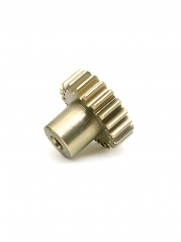 Шестерня алюминиевая Pinion gear 20T M0.5 для вала 2mm фото 3