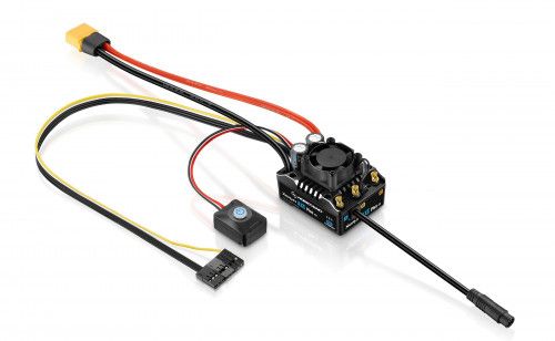 Xerun Axe PLUS R3 135A бесколлекторный сенсорный регулятор для краулеров масштаба 1/10-1/6 фото 4