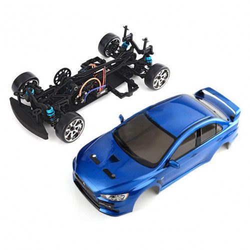 MS-01D 1/10 Scale 4WD RTR Electric Drift Car (2.4G) (brushless) EVO X (blue) фото 2