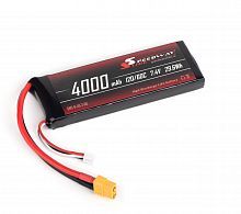 Аккумулятор Speedway Slide 132x43x15mm Li-Po 4000mAh 2S 7.4V 60C SOFT case XT60