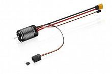 Бесколлекторная влагозащищенная сенсорная система Hobbywing QuicRun Fusion PRO for Crawler 2300kv