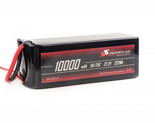 Аккумулятор Speedway Slide Li-Po soft case 6S 22.2v 10000mAh 25C XT90S фото 2