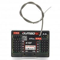 Приёмник DumboRC X10FG 10x канальный 2.4 Ghz