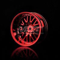 Red 10 spokes 2 ribs wheel (+11) (4)