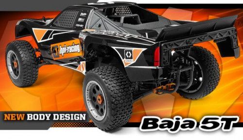 1/5 RTR  Шорткорс BAJA 5T (радио 2.4GHz) кузов ЧЕРНЫЙ фото 2