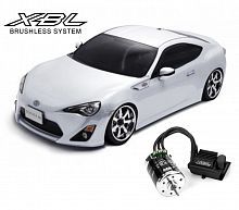 MS-01D 1/10 Scale 4WD RTR Electric Drift Car (2.4G) (brushless) TOYOTA FT-86 (white)