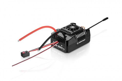 Ezrun MAX4 HV бесколлекторный сенсорный влагозащищенный регулятор для моделей 1/5 фото 5