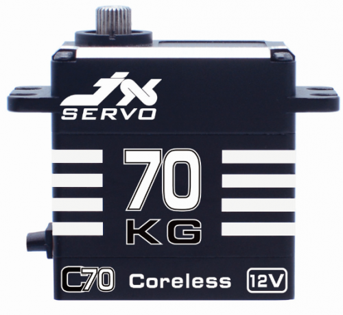 Сервопривод JX Servo C70 72кг / 0.08sec / 12V HV стандартный цифровой с металлическими шестернями