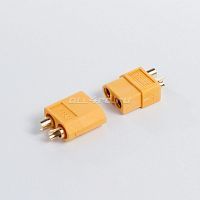 XT60 Male / Female LiPo LiFe NiMh Battery Connectors Yellow