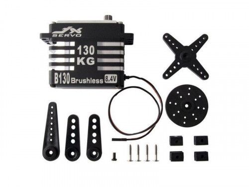 Сервопривод JX Servo B130 130кг / 0.13sec / 8.4V HV бесколлекторный цифровой с металлическими шестернями фото 3