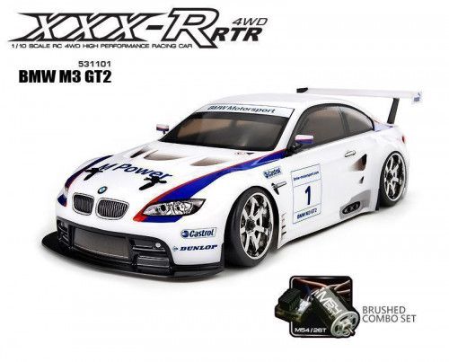 XXX-R RTR 1/10 Scale RC 4WD Racing Car (2.4G) BMW M3 GT2