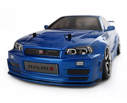 XXX-R RTR 1/10 Scale RC 4WD Racing Car (2.4G) NISSAN R34 GT-R фото 2