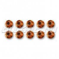 ZENOAH Imitated 4mm Hex Lock Nut Orange