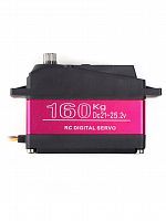 Сервомашинка DS51160-180 185кг / 0.19сек / 25.2V цифровая влагозащищенная с металлическими шестернями