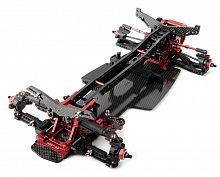RRX-D VIP Ultra Rear Motor 1/10 Scale 2 WD Electric Drift Car Chassis ARR KIT (Red)