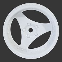 Комплект дисков (4шт.), 3 спицы, белые