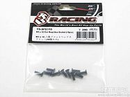 3RACING M3 x 10 Flat Head Hex Socket (10pcs)