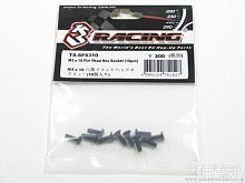 3RACING M3 x 10 Flat Head Hex Socket (10pcs)