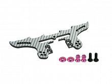 SSG Graphite Front Shock Tower For Sakura D3
