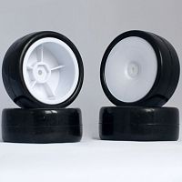 1/10 RC On-Road Racing Car Slick Tyre Wheel Ins ert Sponge Se t