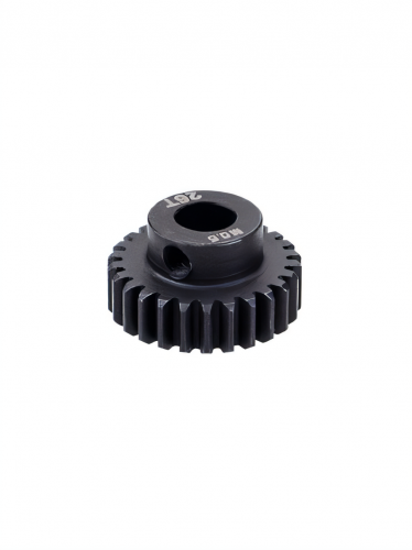 Шестерня стальная Pinion gear 26T M0.6 для вала 5mm фото 5