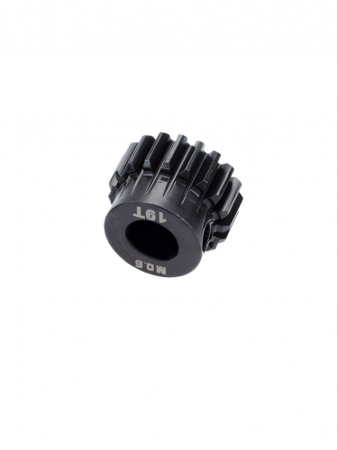 Шестерня стальная Pinion gear 19T M0.6 для вала 5mm фото 3