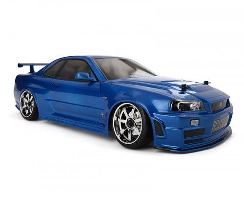 XXX-R RTR 1/10 Scale RC 4WD Racing Car (2.4G) NISSAN R34 GT-R фото 4