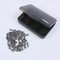 Titanium Screw Assorted Set with Mini Box for Tamiya TT01 / TT01D