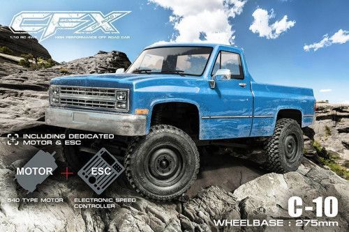 Трофи модель CFX 1/10 4WD High Performance Off-Road Car KIT (w/ESC&motor, C-10)