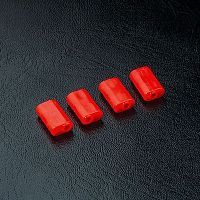 Upright shaft bush set (red)