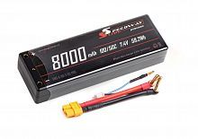 Аккумулятор Speedway Slide PRO 139x47x25.5mm Li-Po 8000mAh 2S 7.4V 50C Hardcase XT60