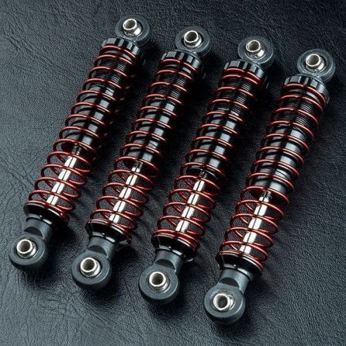 TC70 Alum. shocks (black) (4)